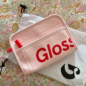 NEW Glossier Philadelphia Exclusive Mini Beauty Makeup Bag with Insert